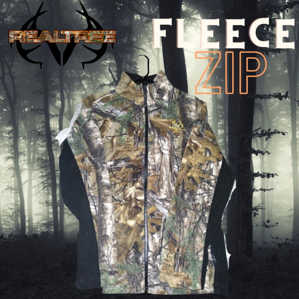 Realtree Fleece Zipper Medium